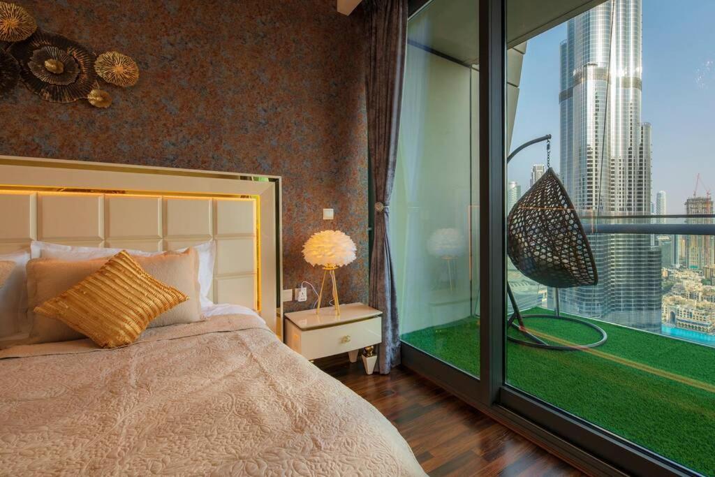 First Class 3Br With Full Burj Khalifa And Fountain View Dubai Eksteriør billede