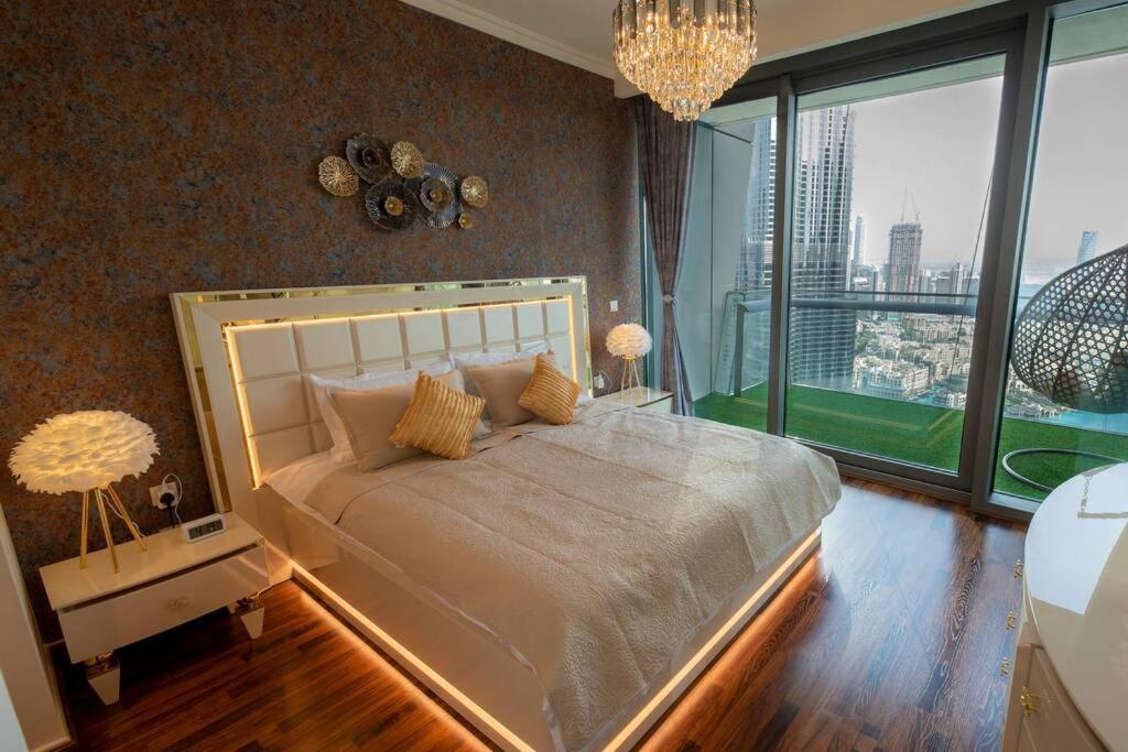 First Class 3Br With Full Burj Khalifa And Fountain View Dubai Eksteriør billede