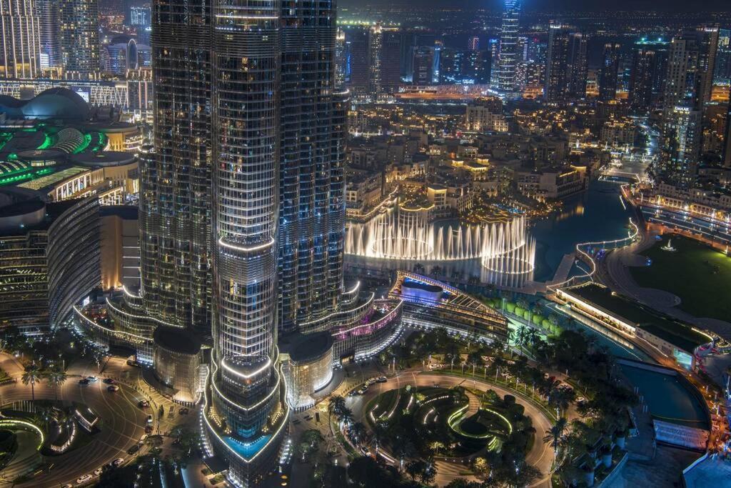 First Class 3Br With Full Burj Khalifa And Fountain View Dubai Eksteriør billede