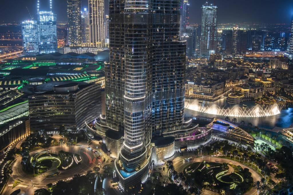 First Class 3Br With Full Burj Khalifa And Fountain View Dubai Eksteriør billede