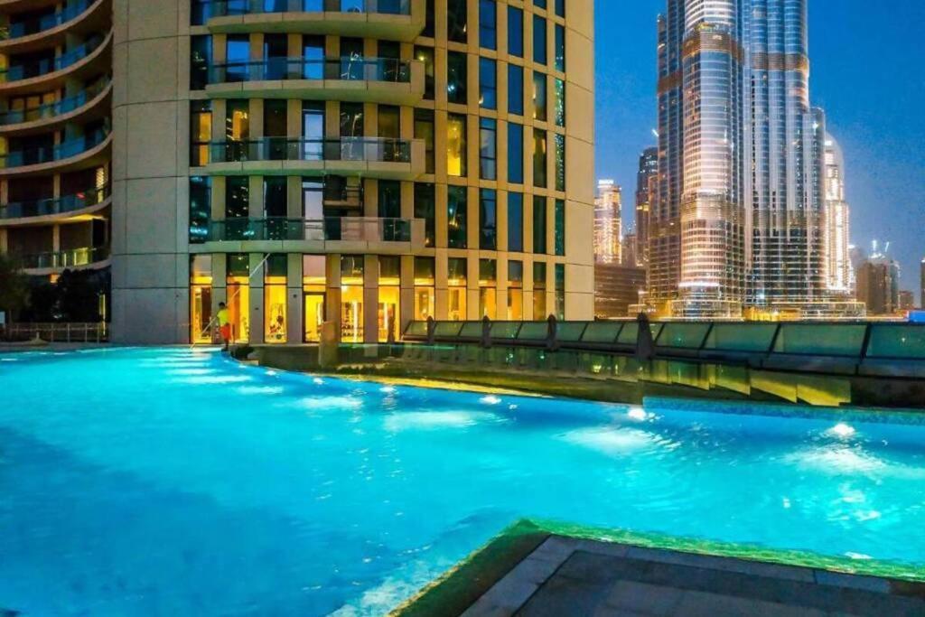 First Class 3Br With Full Burj Khalifa And Fountain View Dubai Eksteriør billede