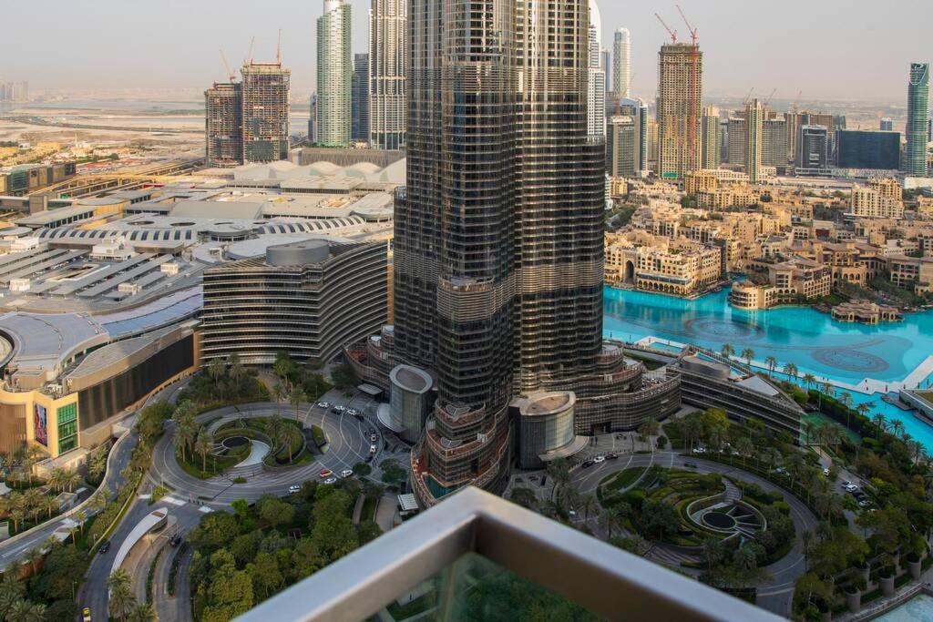 First Class 3Br With Full Burj Khalifa And Fountain View Dubai Eksteriør billede