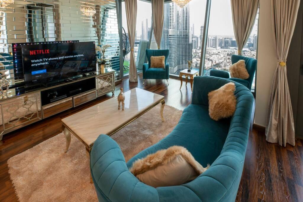 First Class 3Br With Full Burj Khalifa And Fountain View Dubai Eksteriør billede