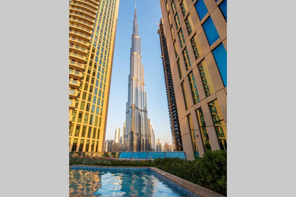 First Class 3Br With Full Burj Khalifa And Fountain View Dubai Eksteriør billede